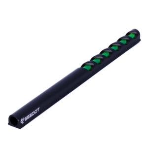 Mira Universal Fibra Óptica Verde Para Espingarda - Olho Dominante